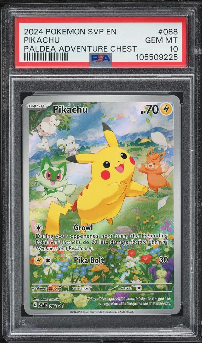 Pikachu, PSA 10