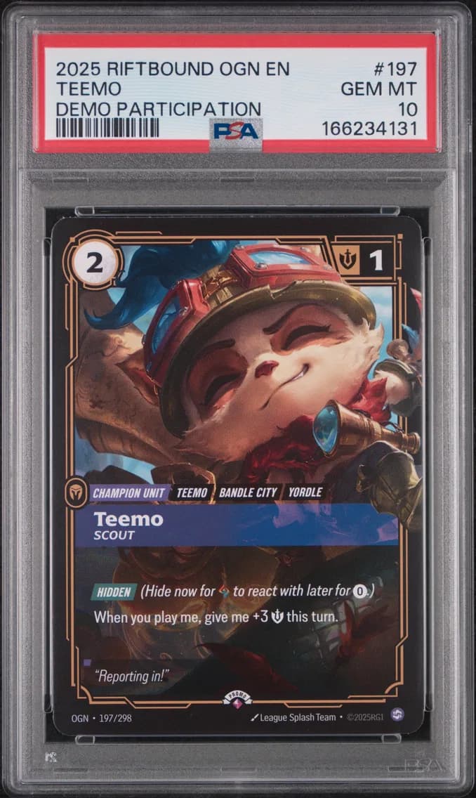 Teemo - Scout, PSA 10