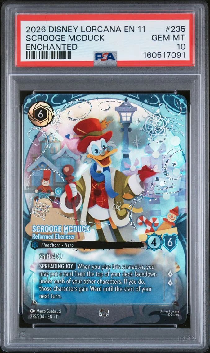 Scrooge Mcduck - Reformed Ebenezer, PSA 10