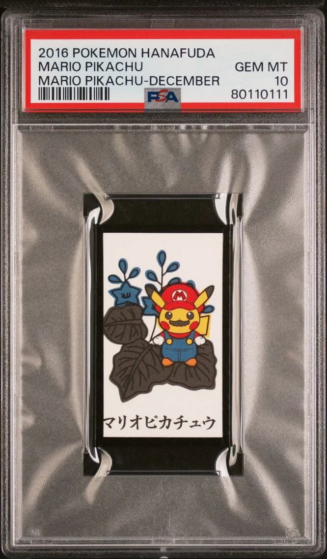 MARIO PIKACHU, PSA 10