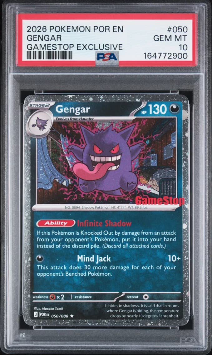 Gengar, PSA 10