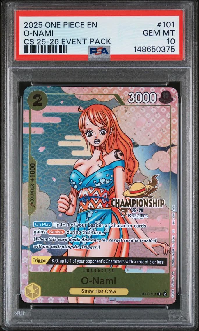 O-Nami, PSA 10