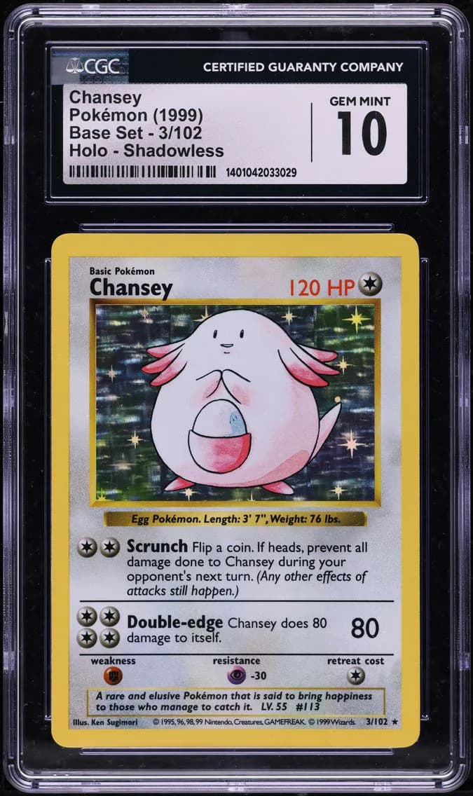Chansey-Holo, CGC 10