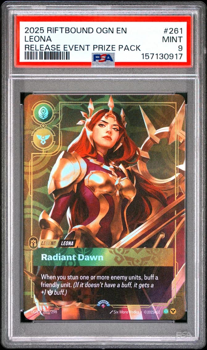 Leona - Radiant Dawn, PSA 9