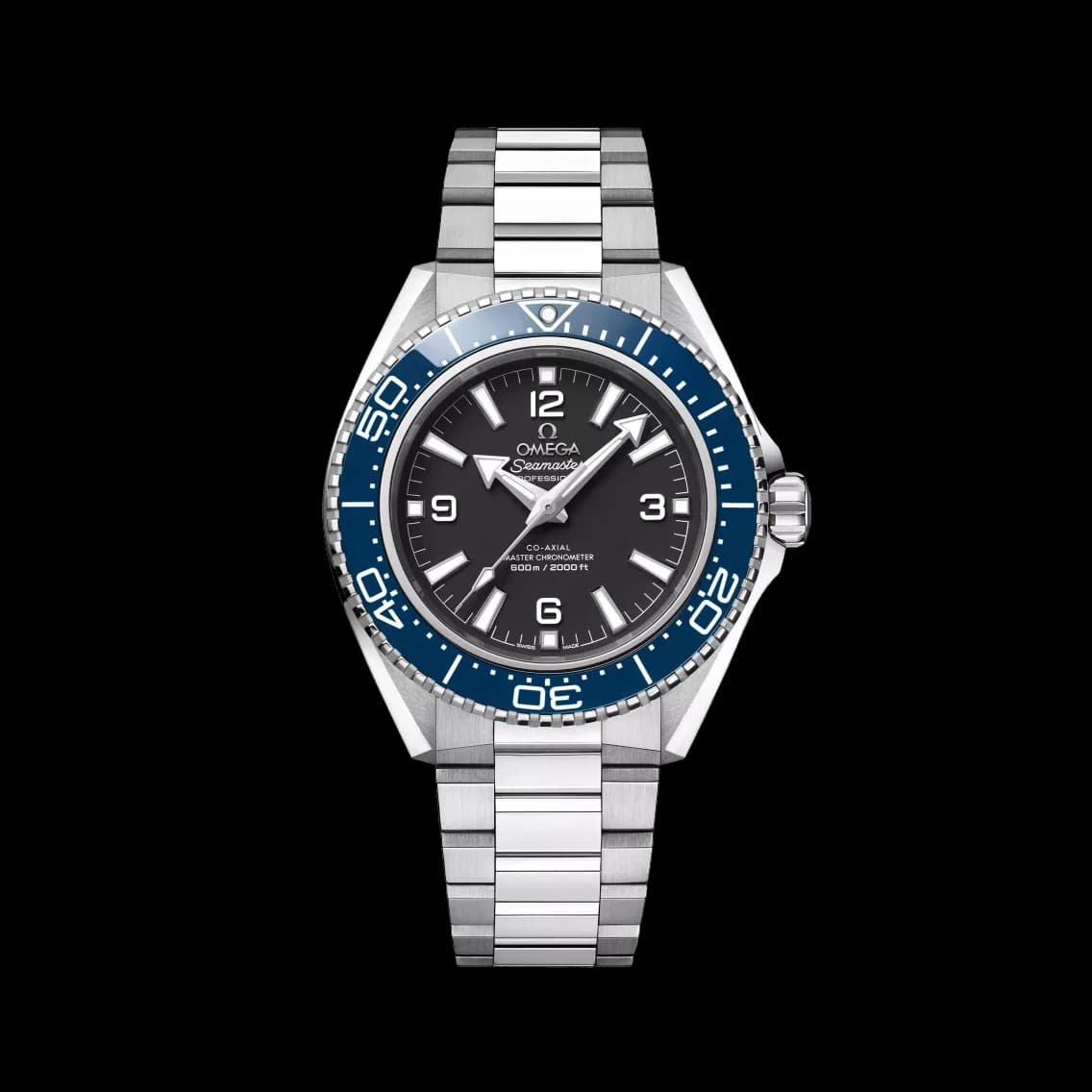 OMEGA Seamaster Planet Ocean 600M 42mm - Black and Blue on Bracelet, TEDDY BALDASSARRE 10