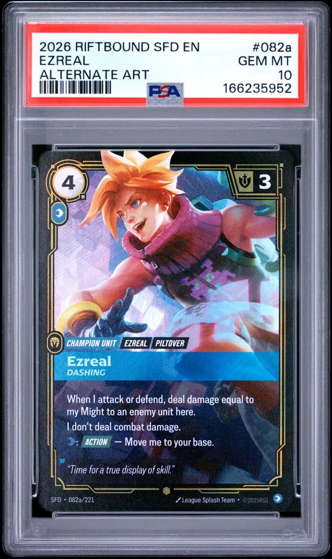 Ezreal - Dashing, PSA 10