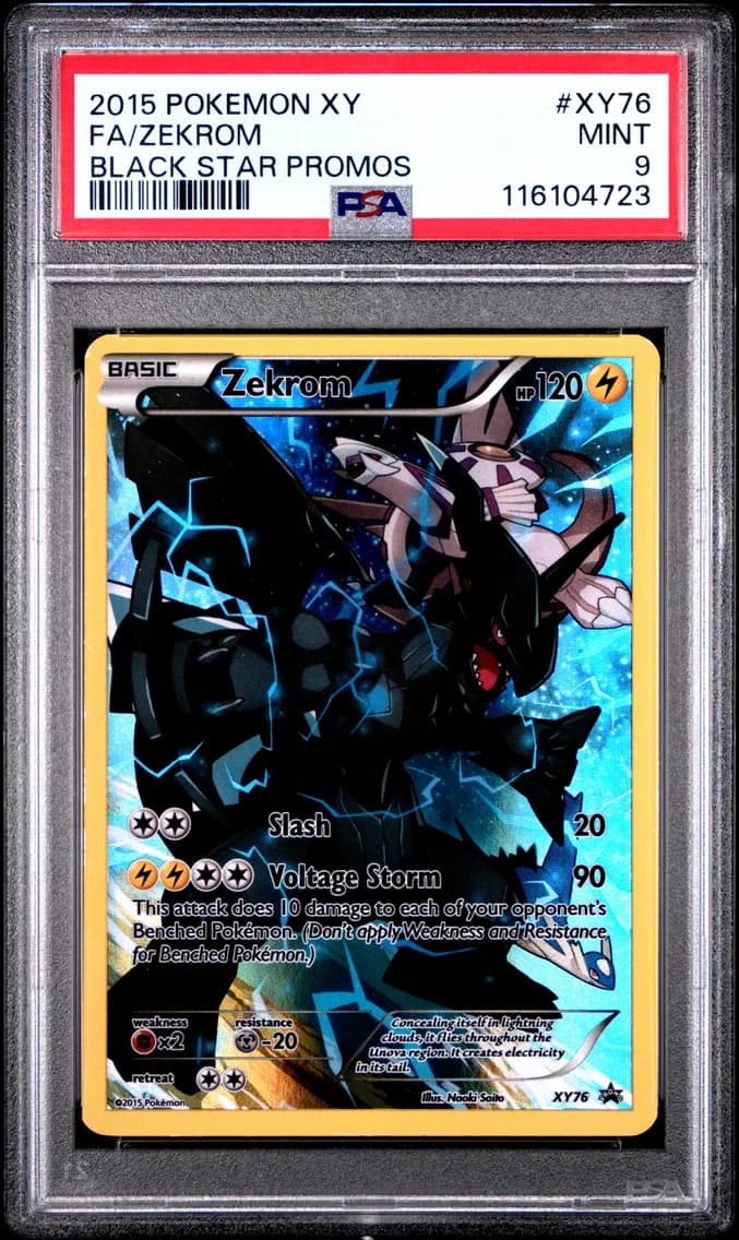 Full Art/Zekrom, PSA 9