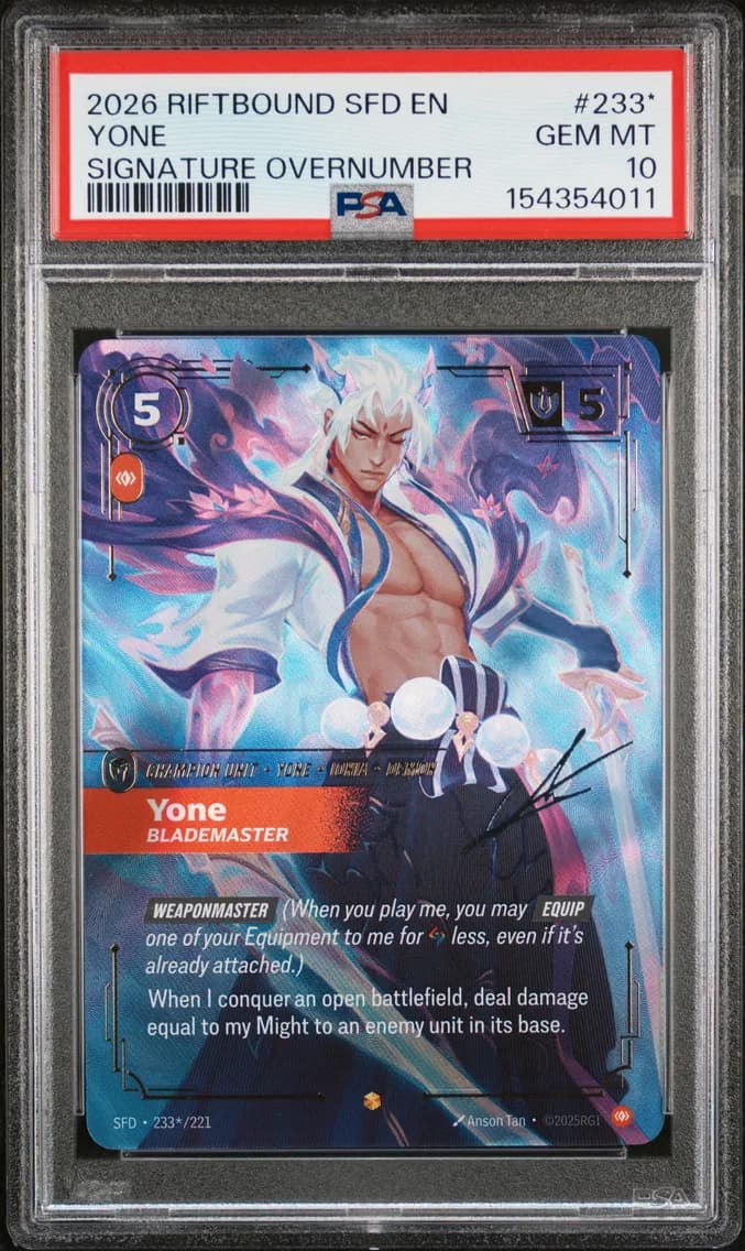 Yone - Blademaster, PSA 10