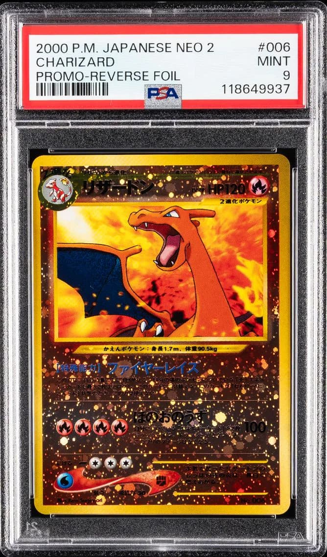 Charizard, PSA 9