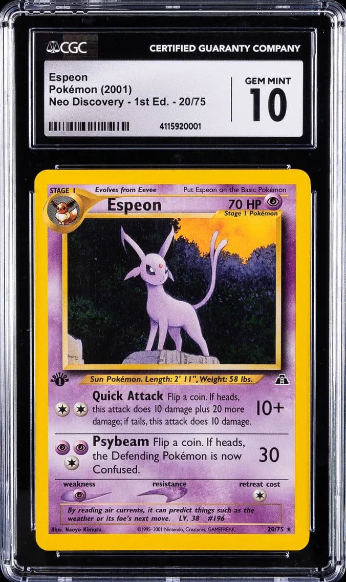 Espeon, CGC 10