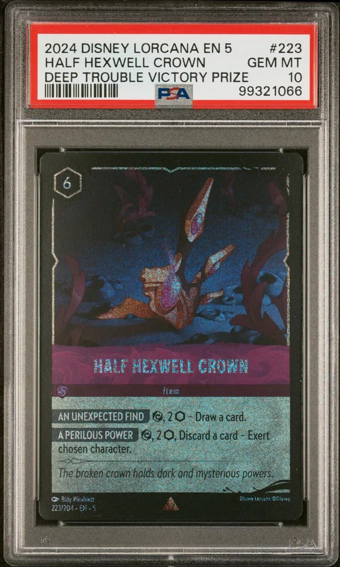Half Hexwell Crown, PSA 10