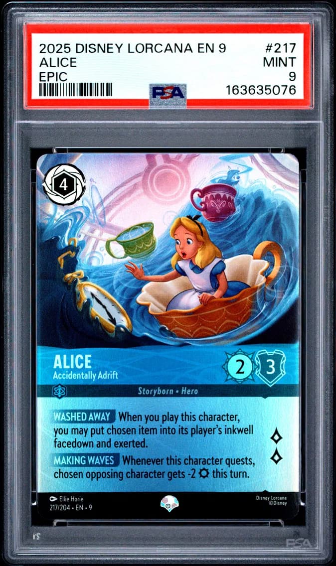 Alice - Accidentally Adrift, PSA 9