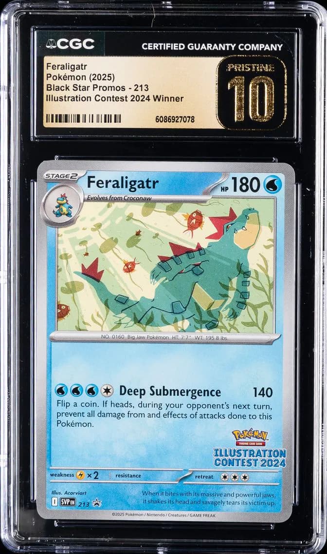 Feraligatr, CGC Pristine 10
