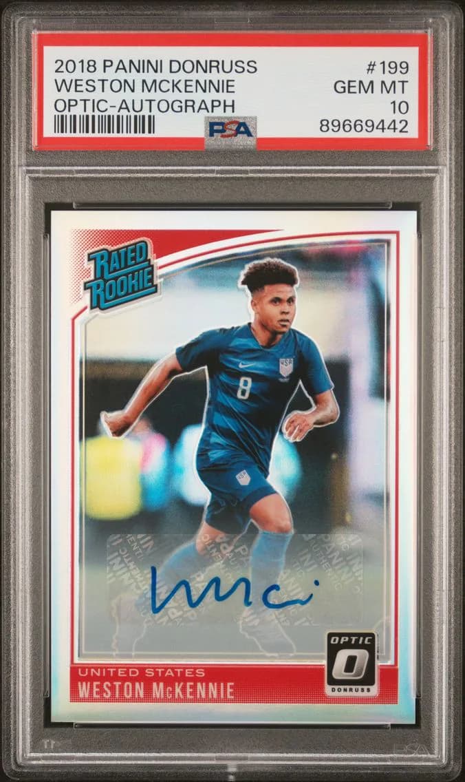 Weston McKennie, PSA 10