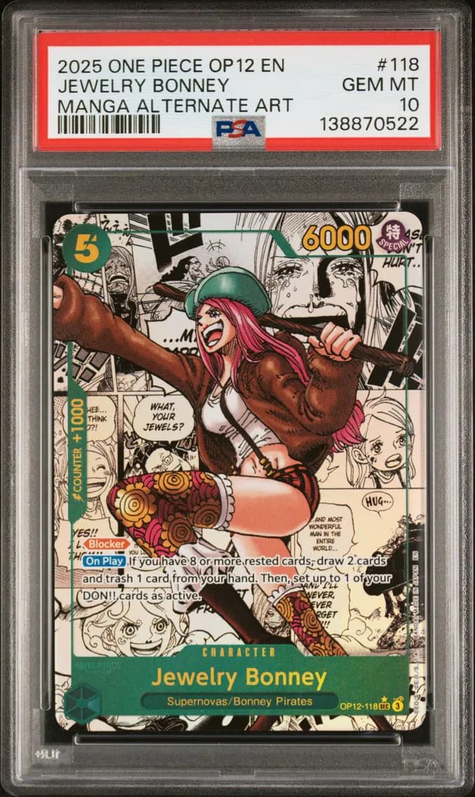 Jewelry Bonney, PSA 10