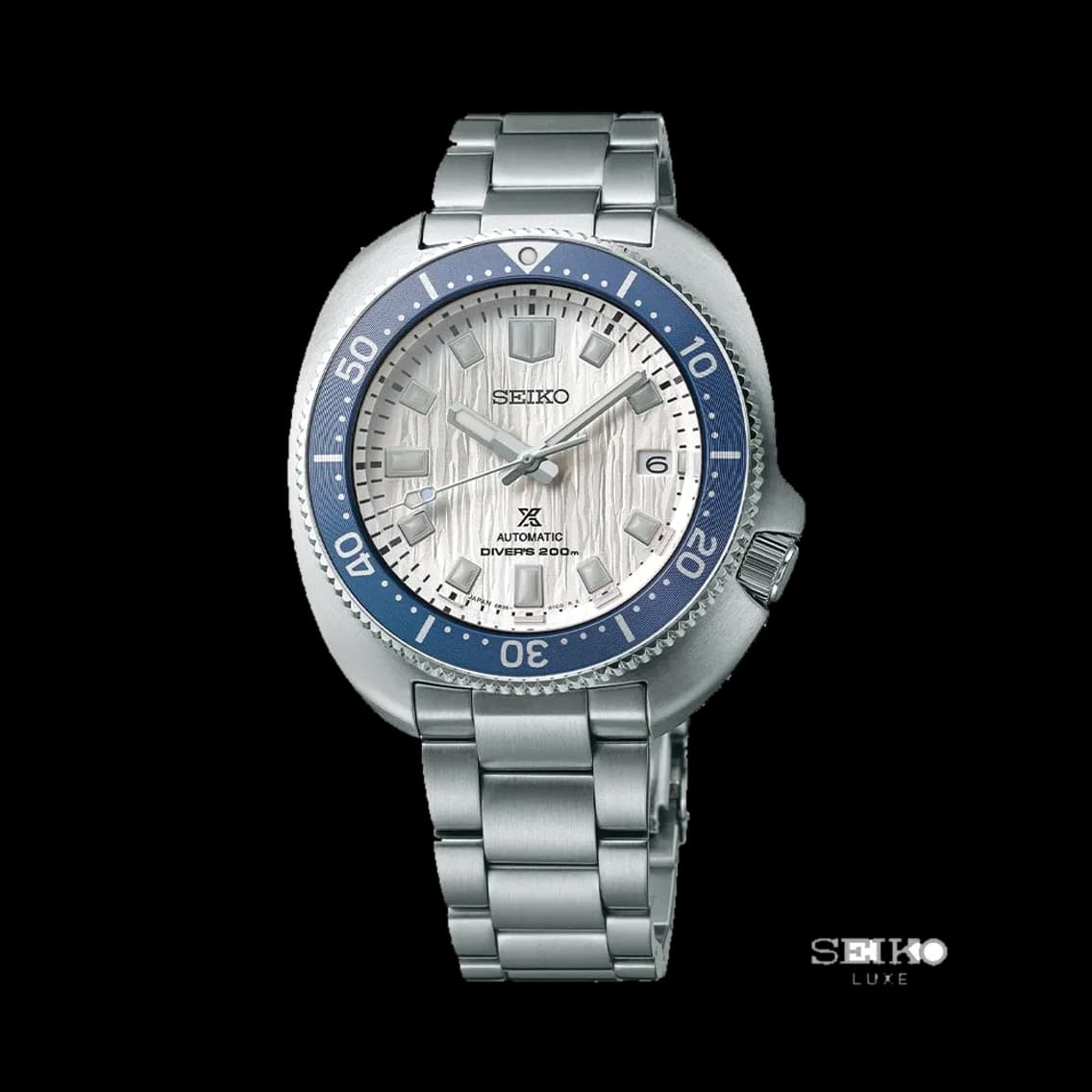 Seiko Prospex 1970 Heritage Diver's Save The Ocean Special Edition 42.7mm - White on Bracelet, TEDDY BALDASSARRE 10