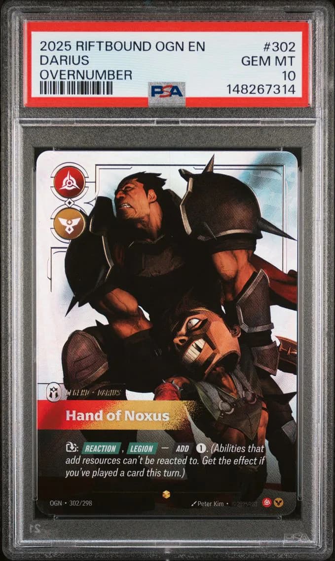 Darius - Hand of Noxus, PSA 10