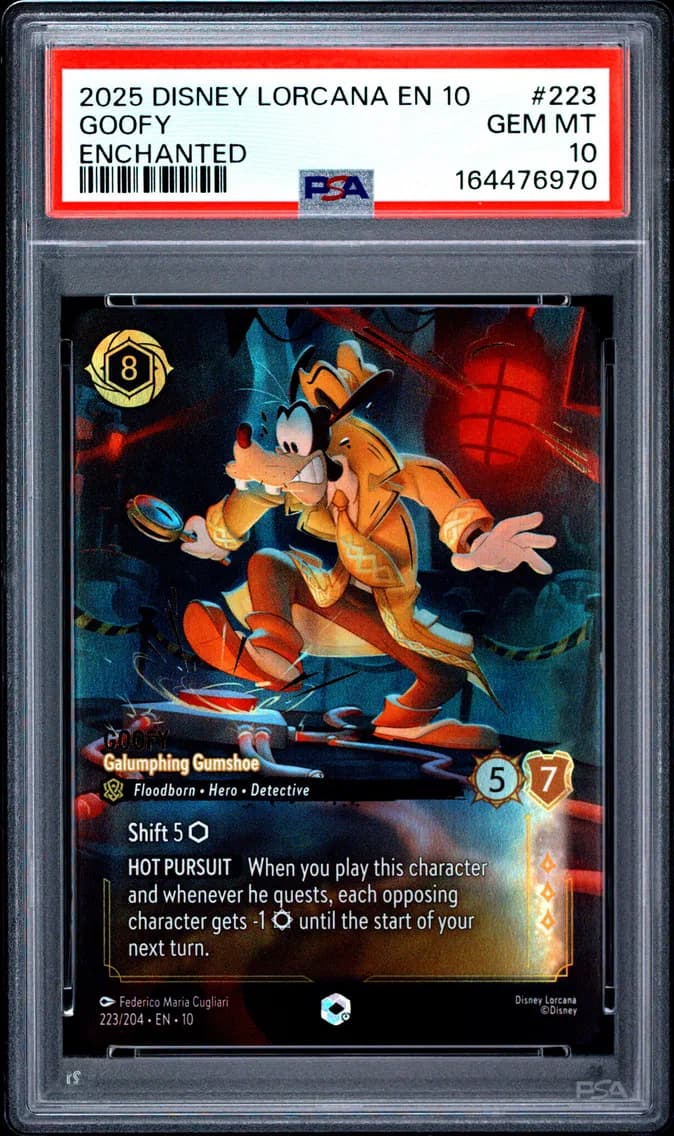 Goofy - Galumphing Gumshoe, PSA 10