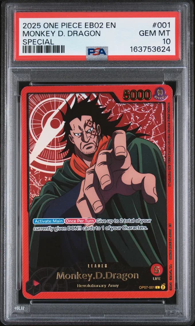 Monkey D. Dragon, PSA 10