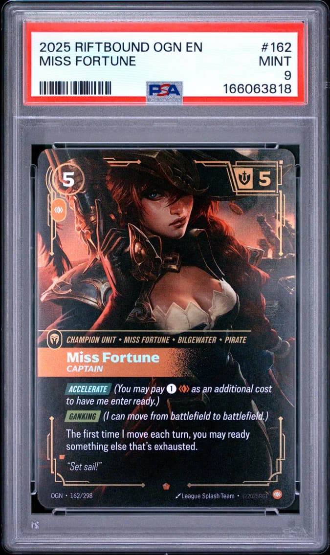 Miss Fortune - Captain, PSA 9