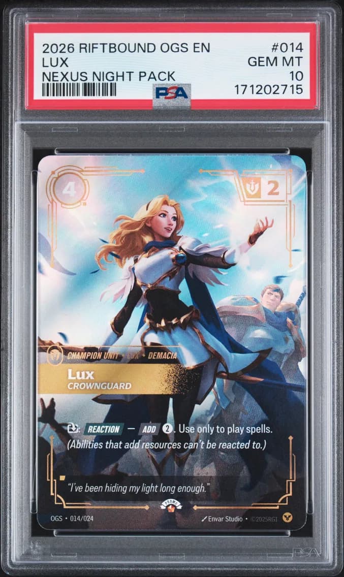 Lux - Crownguard, PSA 10