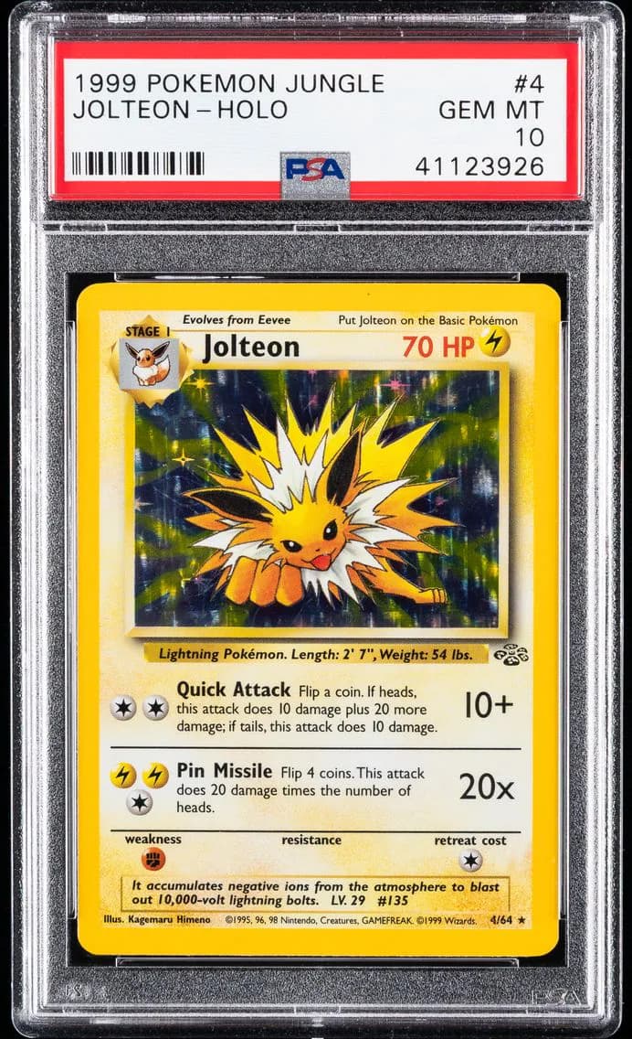 Jolteon-Holo, PSA 10