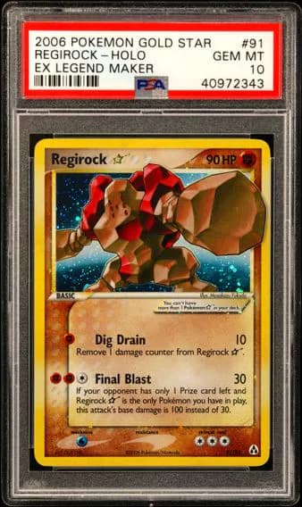 Regirock ☆