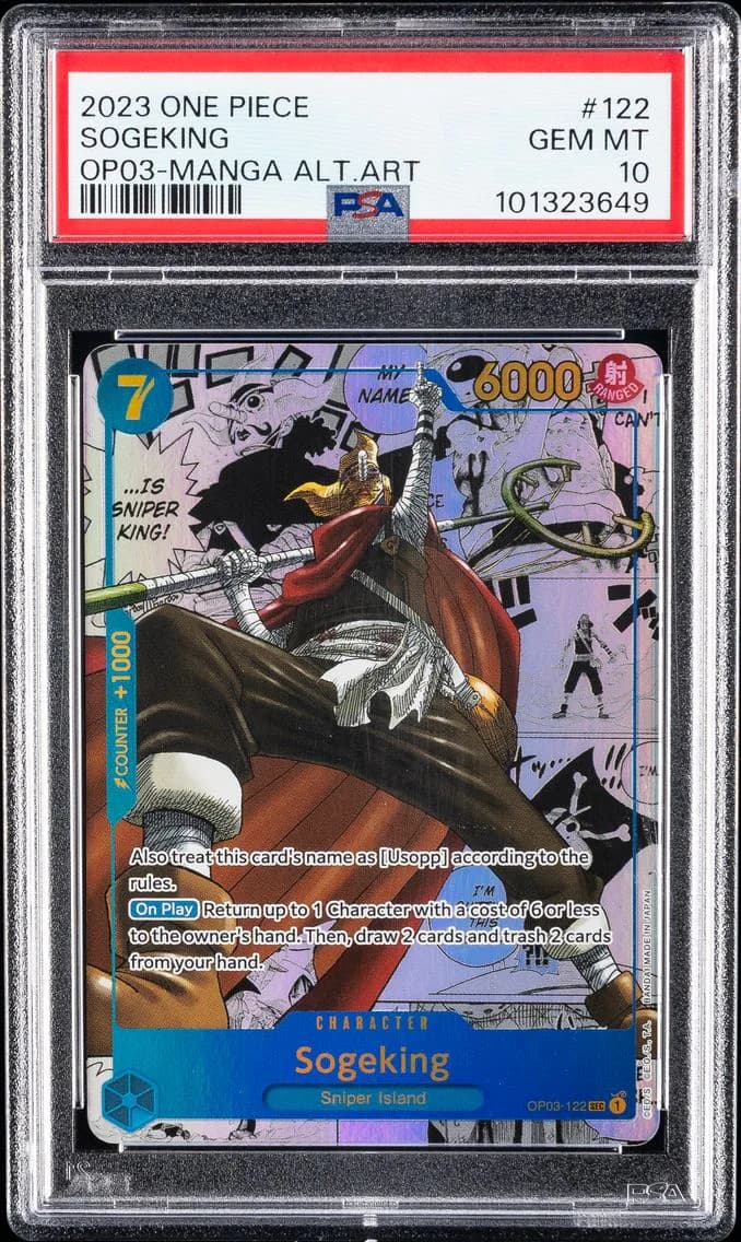 Sogeking, PSA 10