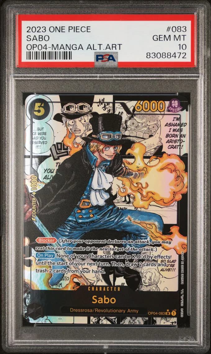 Sabo, PSA 10