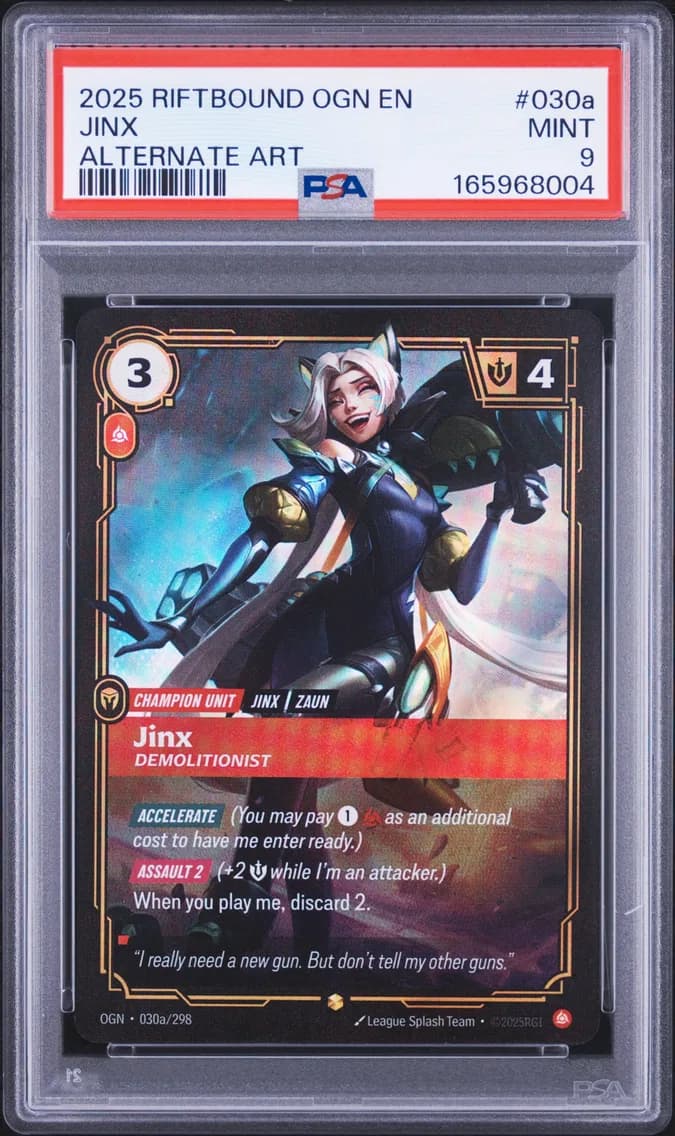 Jinx - Demolitionist, PSA 9