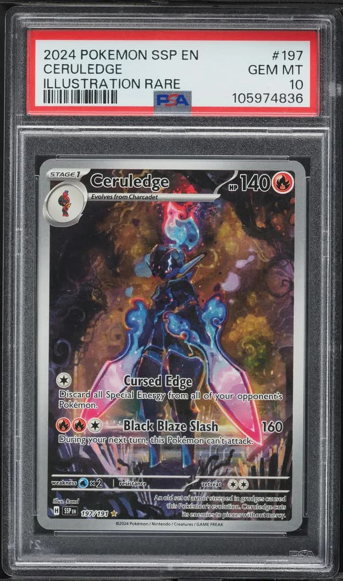 Ceruledge, PSA 10
