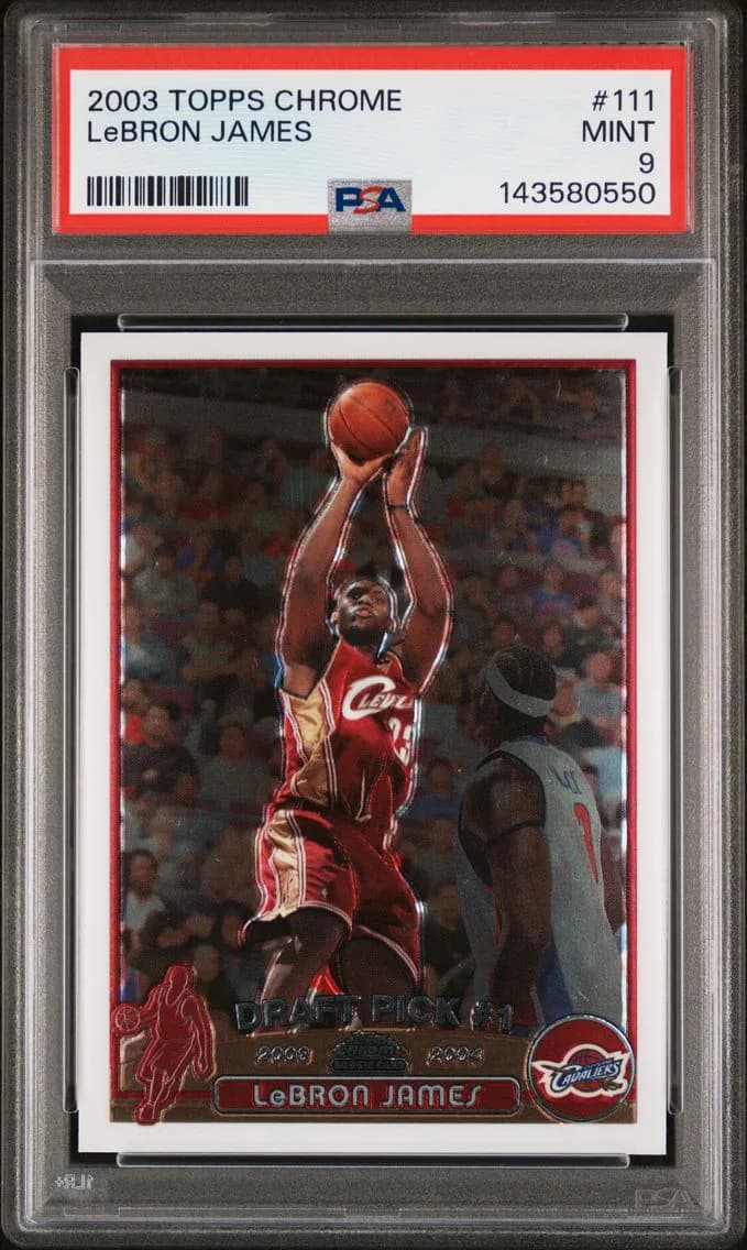 LeBron James, PSA 9