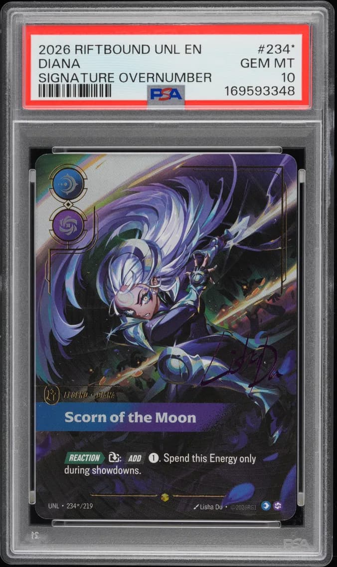 Diana - Scorn of the Moon, PSA 10