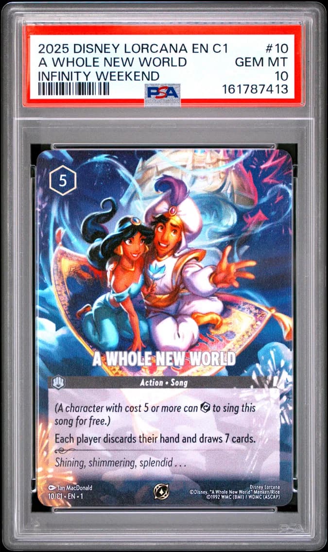 A Whole New World, PSA 10