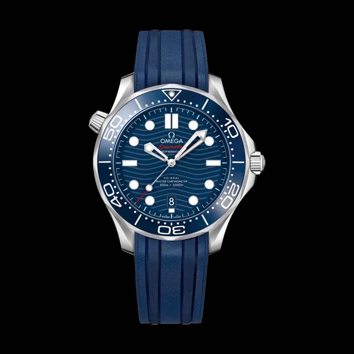 OMEGA Seamaster Diver 300M 42mm - Blue on Rubber Strap, TEDDY BALDASSARRE 10