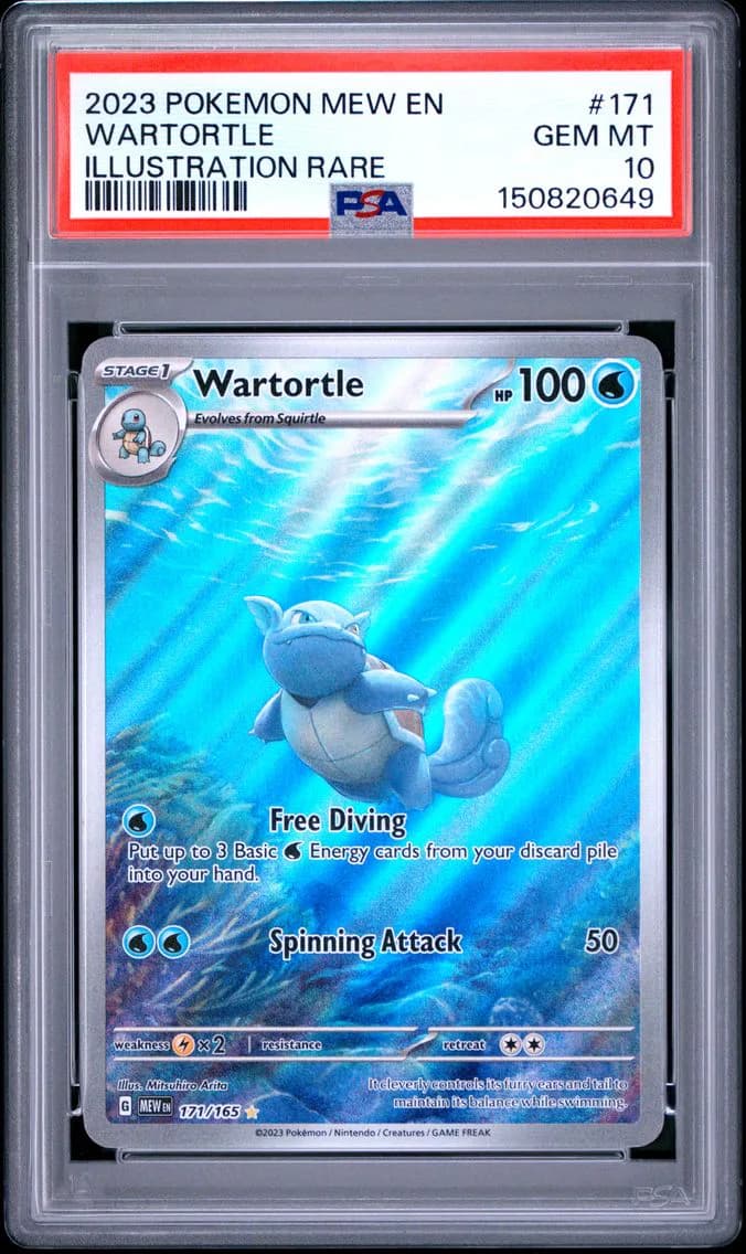 Wartortle, PSA 10
