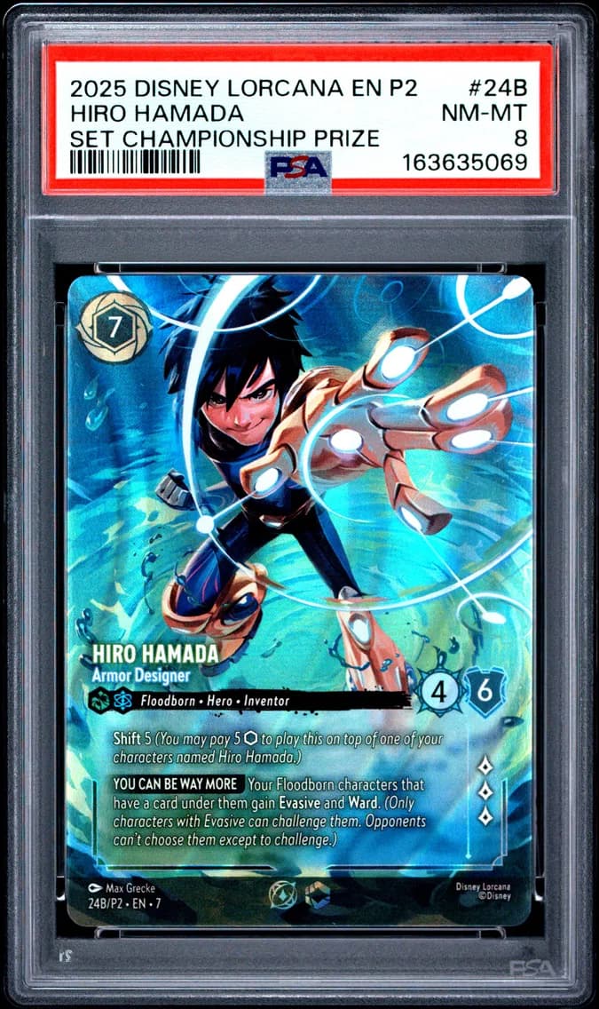 Hiro Hamada - Armor Designer, PSA 8