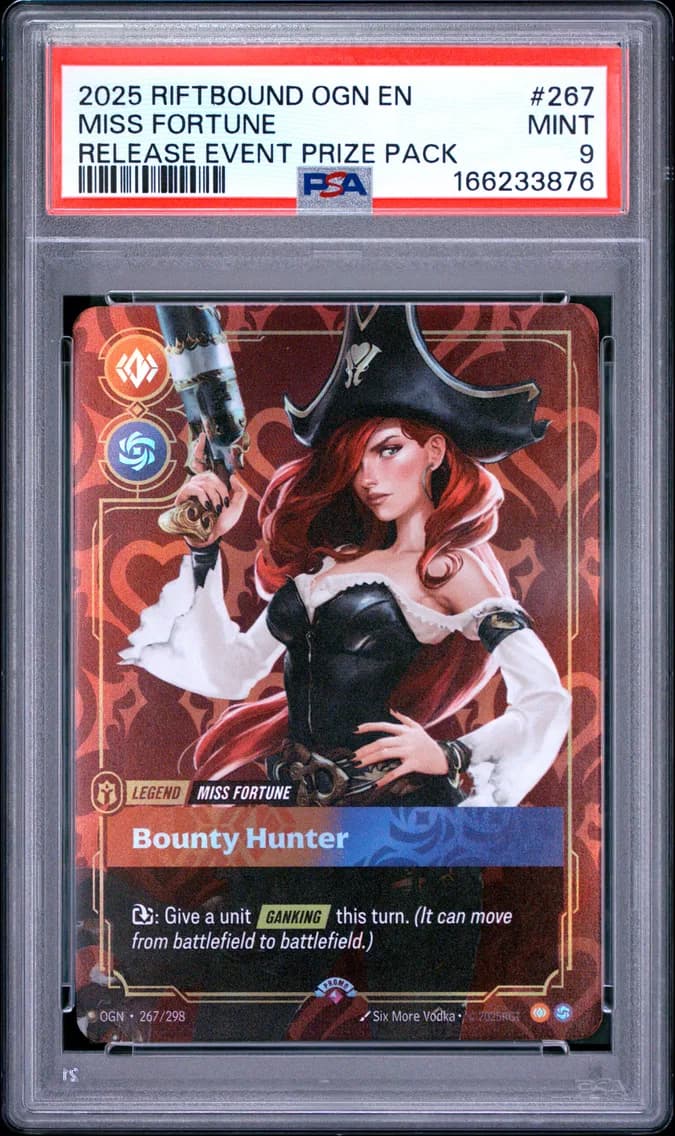 Miss Fortune - Bounty Hunter, PSA 9
