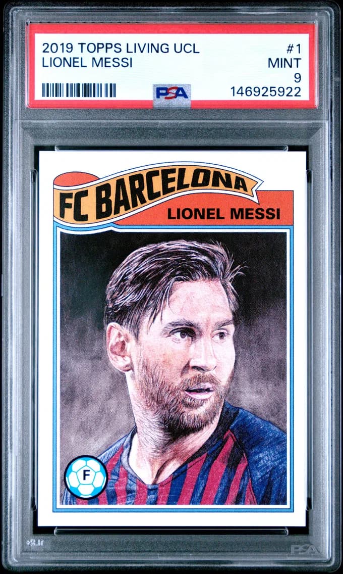 Lionel Messi, PSA 9