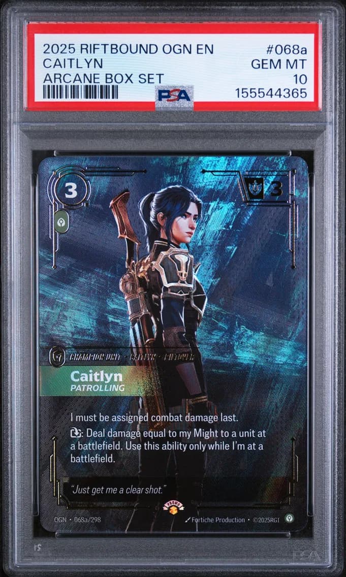 Caitlyn - Patrolling, PSA 10