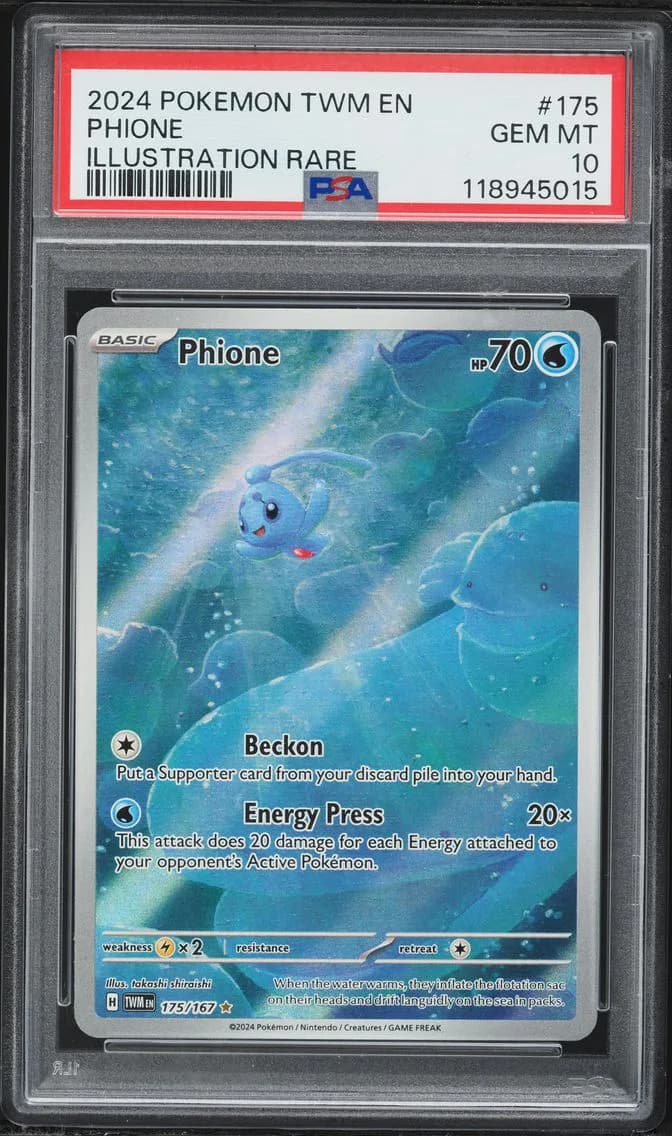 Phione, PSA 10