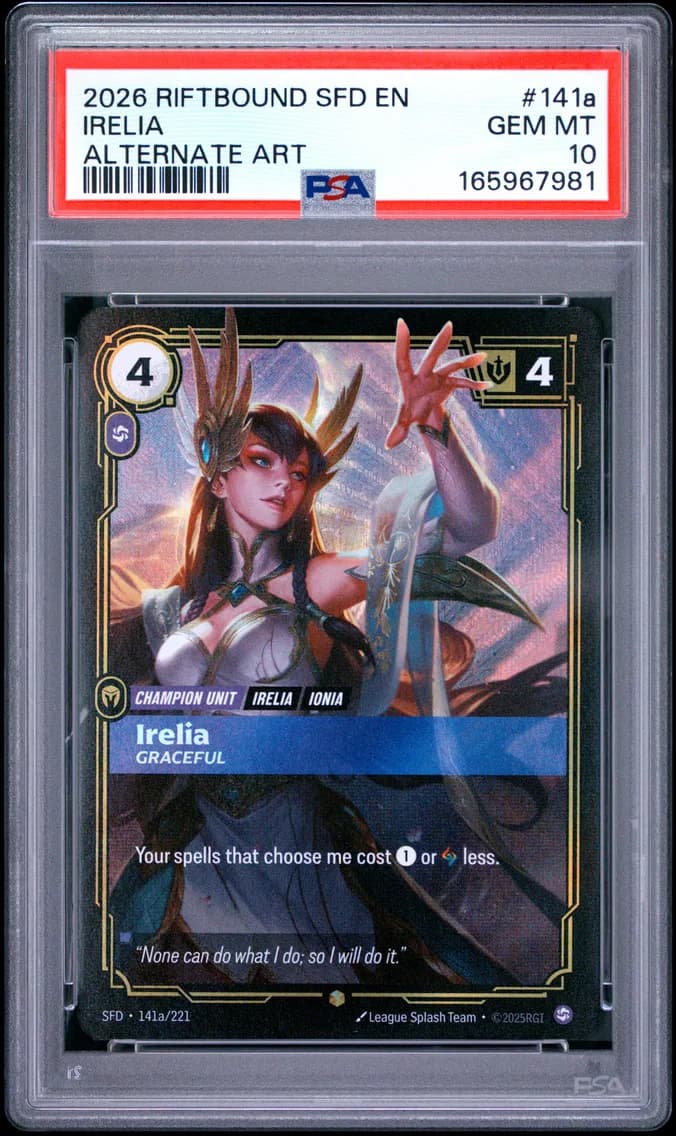 Irelia - Graceful, PSA 10