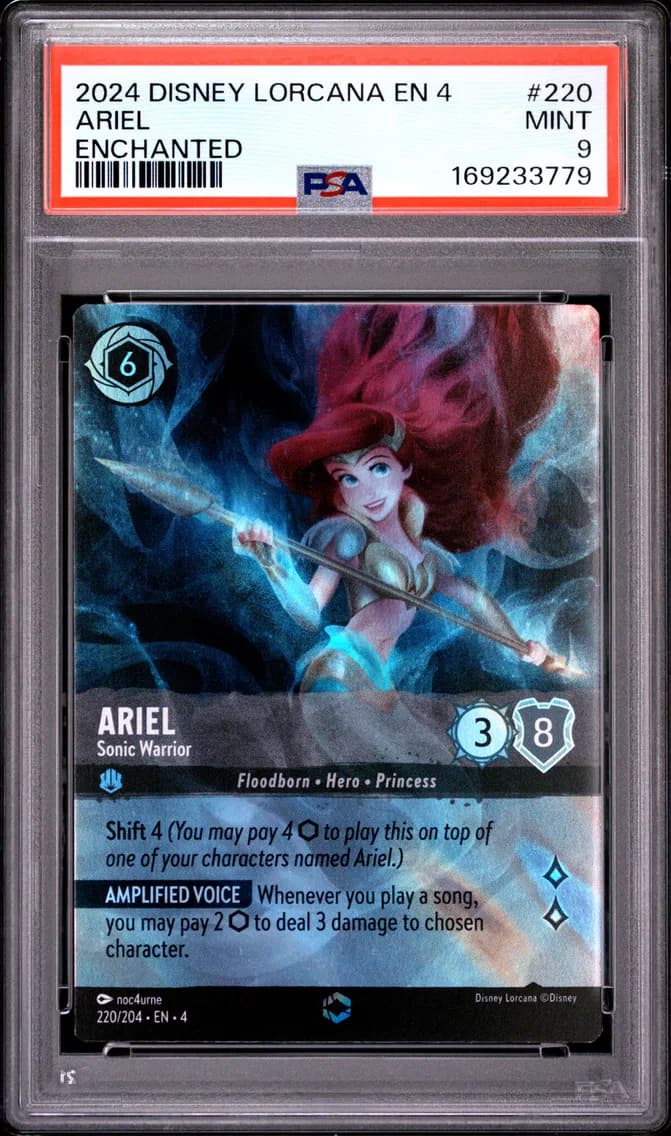 Ariel - Sonic Warrior, PSA 9