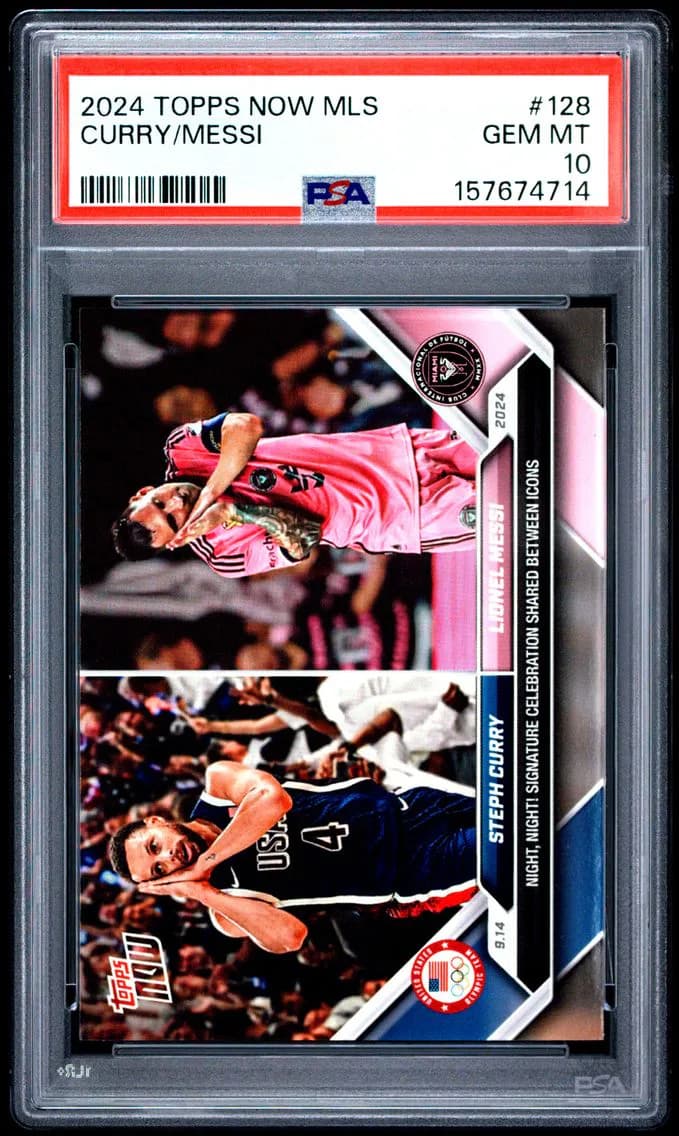 Lionel Messi/Steph Curry, PSA 10