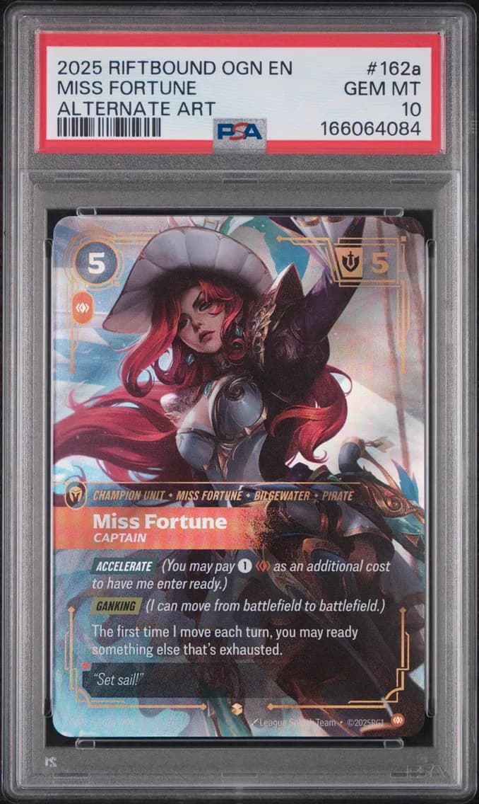 Miss Fortune - Captain, PSA 10