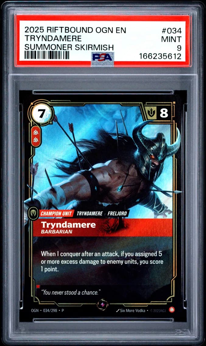 Tryndamere - Barbarian, PSA 9
