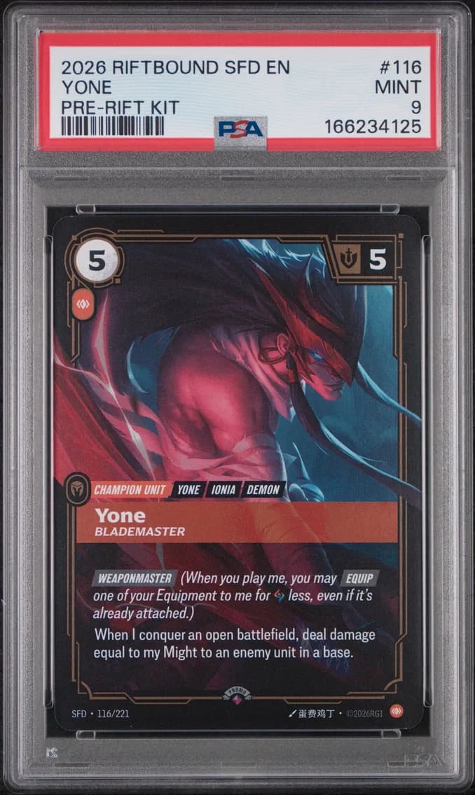 Yone - Blademaster, PSA 9