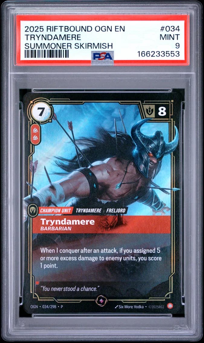 Tryndamere - Barbarian, PSA 9