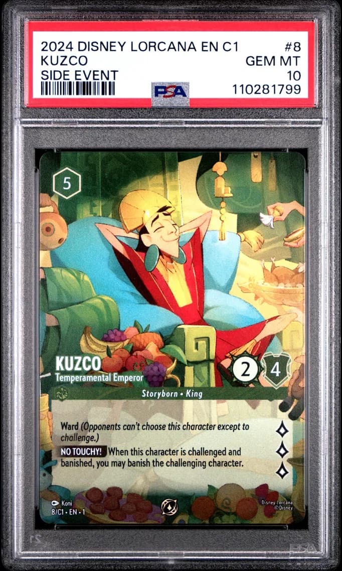 Kuzco - Temperamental Emperor, PSA 10