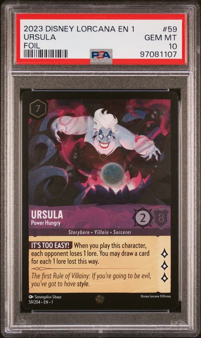 Ursula  - Power Hungry, PSA 10